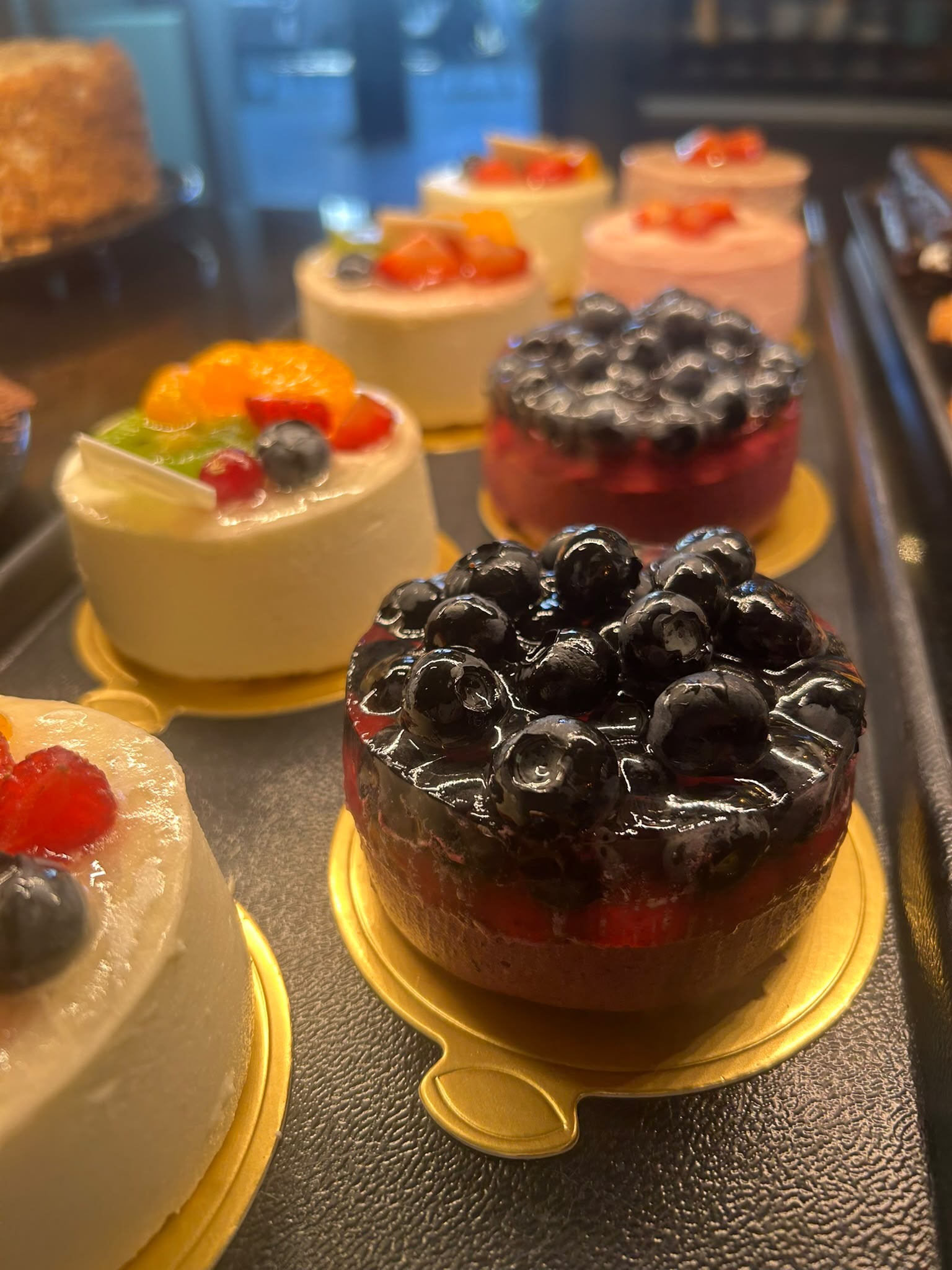 Hausgemachte fruchtige Törtchen aus dem Café Maute